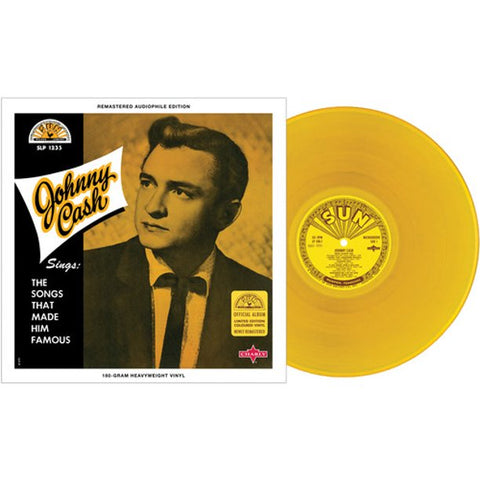 Johnny Cash - Johnny Cash Sings the Songs That Made Him Famous (Gold Vinyl)