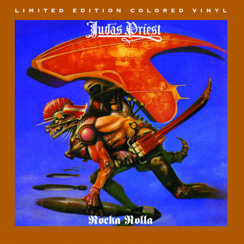 Judas Priest - Rocka Rolla (Translucent Grape with Opaque White, Black Splatter)