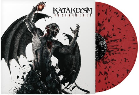 Kataklysm - Unconquered (Red & Black Splatter)