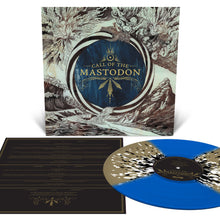 Mastodon - Call Of The Mastodon (Royal Blue with Metallic Gold Butterfly Wings and White and Black Splatter)