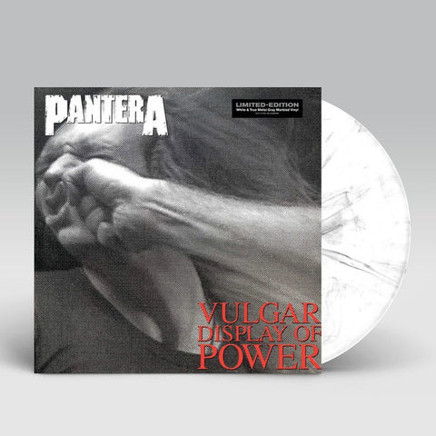 Pantera - Vulgar Display Of Power (Indie Exclusive  Black and Grey Marble Vinyl)