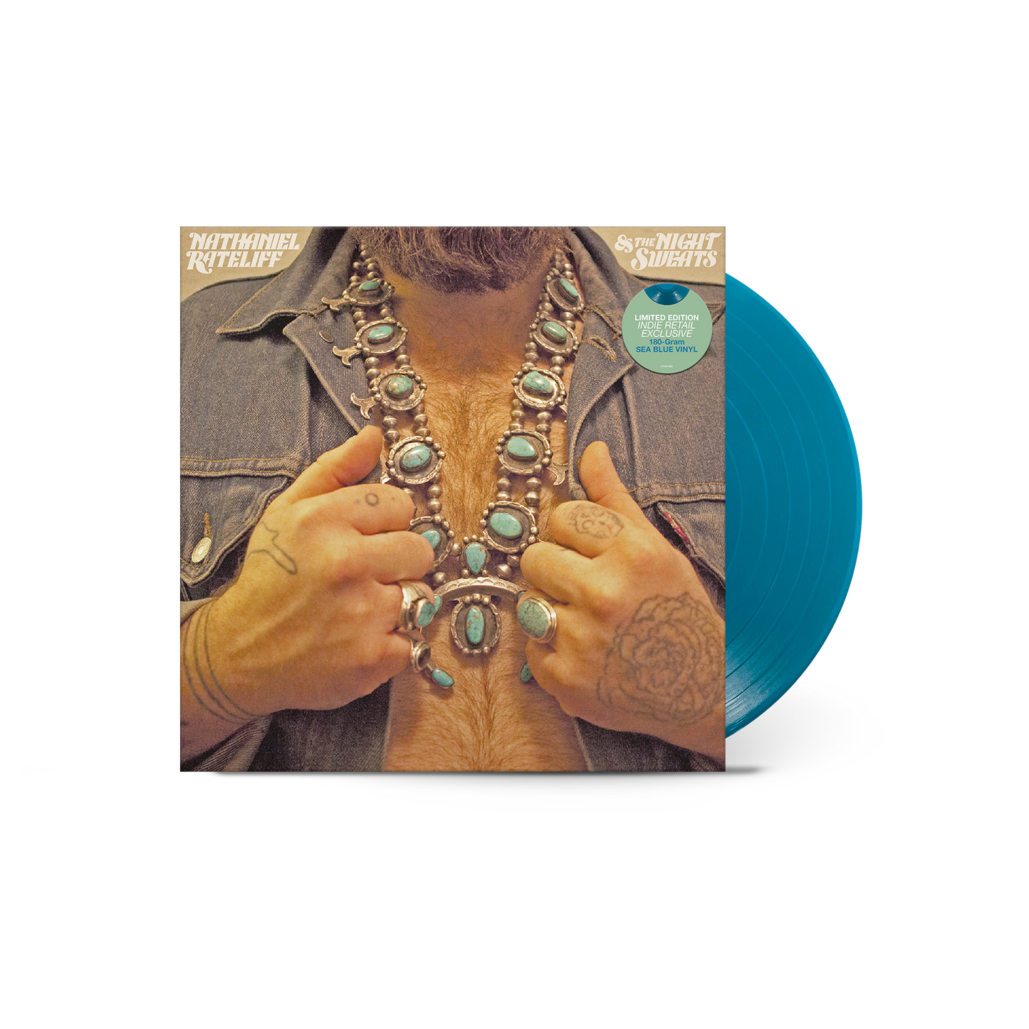 Nathaniel Rateliff & The Night Sweats - Nathaniel Rateliff & The Night Sweats (Indie Exclusive, Sea Blue LP)
