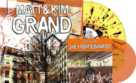 Matt & Kim - Grand (RSD Essential, Yellow w/ Orange & Black Splatter Vinyl + Orange 7")