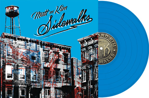 Matt & Kim - Sidewalks (RSD Essential, Blue Vinyl)