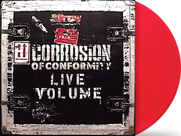 Corrosion of Conformity - Volume Live (RSD Essentials, Transparent Red Vinyl)