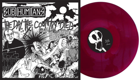 Subhumans - The Day The Country Died (RSD Essential, Deep Purple Vinyl)
