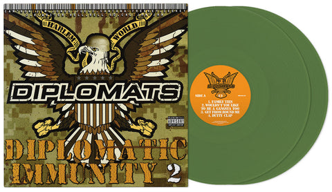 The Diplomat - Diplomatic Immunity 2 (RSD Essential, Indie Exclusive, 2LP Olive Green Vinyl)