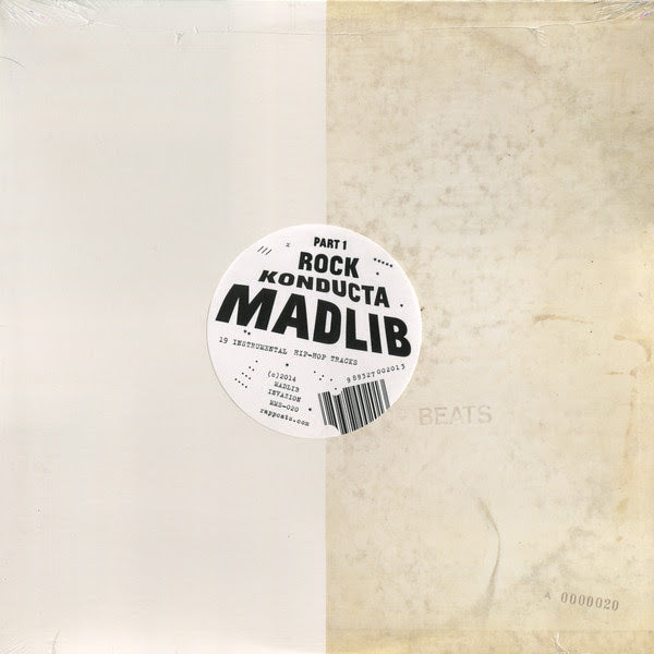Madlib - Rock Konducta Pt. 1 (RSD Essential, Indie Exclusive, Clear LP Vinyl)