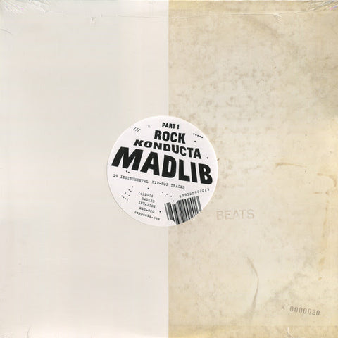 Madlib - Rock Konducta Pt. 1 (RSD Essential, Indie Exclusive, Clear LP Vinyl)