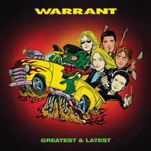 Warrant - Greatest & Latest (Red & Black Splatter)