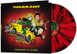 Warrant - Greatest & Latest (Red & Black Splatter)